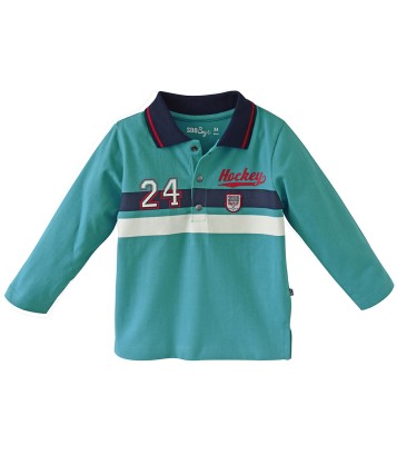 POLO MANCHES LONGUES BELTIG 3/10 ANS Sucre Orge