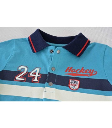 POLO MANCHES LONGUES BELTIG 3/10 ANS Sucre Orge