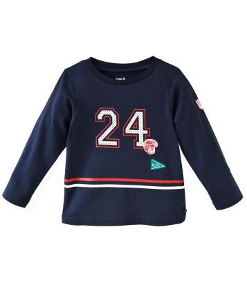 TEE SHIRT MANCHES LONGUES BEKIM 3/10 ANS Sucre Orge