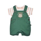 Disney - Ensemble T-shirt salopette bébé garçon Imprimé Minnie - Rose