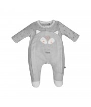 PYJAMA NAISSANCE FABRIZIO VELOURS RASE Sucre Orge