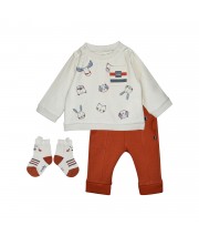 TSHIRT PANTALON CHAUSSETTES PABLO Sucre Orge