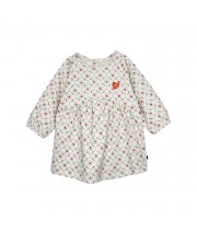 Ensemble robe manches longues en maille et collant Prisca