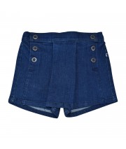 JUPE SHORT EN JEAN ELODIA Sucre Orge