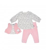 TUNIQUE JEGGING GILET SS MCHES MAÏA Sucre Orge