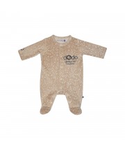 DORS BIEN MATIA VELOURS RASE OUVERTURE DEVANT NAISSANCE Sucre Orge