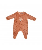 DORS BIEN MIKY VELOURS RASE PONT DOS BEBE Sucre Orge