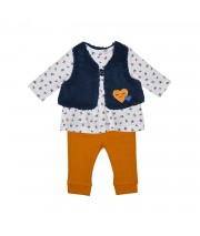 TUNIQUE JEGGING ET GILET FABRINA Sucre Orge