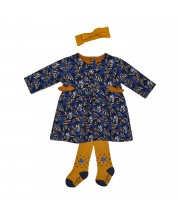 ROBE MOLLETON + COLLANT + BANDEAU FABIENNE Sucre Orge
