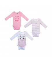 LOT DE 3 BODIES GERSON Sucre Orge