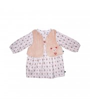 ROBE GILET SS MCHES MARGUERITE MAILLE BEBE Sucre Orge