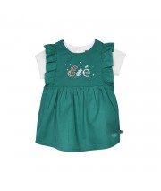 TSHIRT ROBE LINETTE TWILL BEBE Sucre Orge