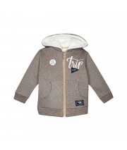 CARDIGAN MOLLETON FAROUCK Sucre Orge