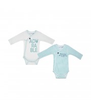 LOT DE 2 BODIES JEF Sucre Orge