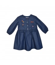 ROBE JULIETTE JEAN MANCHES LONGUES ENFANT Sucre Orge