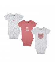 LOT DE 3 BODIES OLIVIA Sucre Orge