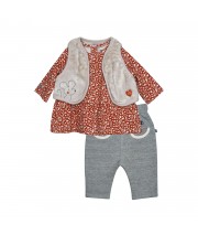 Ensemble tunique gilet sansa manches pantalon Petra