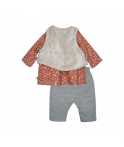 Ensemble tunique gilet sansa manches pantalon Petra