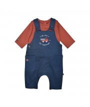 Ensemble tshirt manches longues salopette Pepito