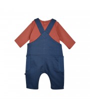 Ensemble tshirt manches longues salopette Pepito