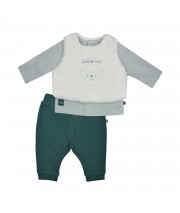 TSHIRT PANTALON DEBARDEUR MARIN MAILLE NAISSANCE Sucre Orge