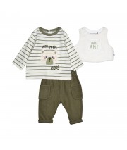 TSHIRT DEBARDEUR PANTALON PIO Sucre Orge