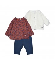 Ensemble tshirt pantalon et cardigan Pam