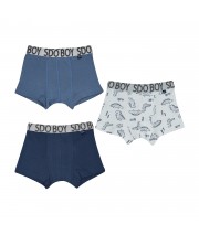LOT DE 3 BOXERS POMPEO Sucre Orge