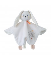 DOUDOU SOUPLE XL LAPIN ACCROCHE TETINE Sucre Orge