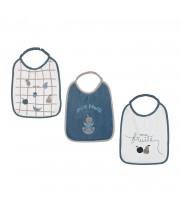 LOT DE 3 BAVOIRS ELASTIQUE OGER Sucre Orge