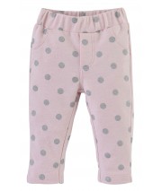 ENSEMBLE PANTALON FILLE ECRU/ROSE Sucre Orge