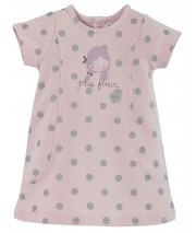 ROBE ROSE A POIS Sucre Orge