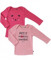 LOT DE 2 TEE SHIRTS  AMBRINE Sucre Orge