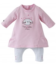 COMBIROBE PETIT MODELE UNIQUE BEBE FILLE 1/6 MOIS Sucre Orge