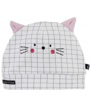 BONNET FILLE EN MOLLETON 0/6 MOIS Sucre Orge