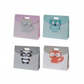 SAC CADEAU "PANDA" GRIS