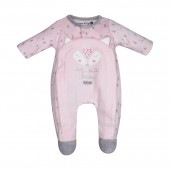 PYJAMA NAISSANCE FABIENNE VELOURS RASE