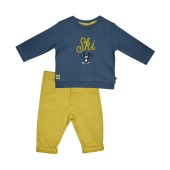 TSHIRT PANTALON MICHEL TWILL BEBE