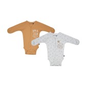 LOT DE 2 BODIES NICKSON OUVERTURE DEVANT NAISSANCE