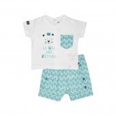 ENSEMBLE TEE SHIRT SHORT GAELIG BEBE