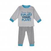 PYJAMA 2 PIECES ENFANT FILOU VELOURS RASE