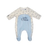 Dors bien velours rase ouverture devant Pierrot