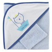 CAPE DE BAIN AVEC GANT CIWAN