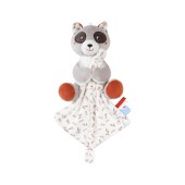 DOUDOU MOUCHOIR RATON LAVEUR VELOURS DOUX
