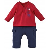 ENSEMBLE PANTALON MARINE GARCON