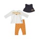 TSHIRT LEGGING GILET SS MCHES JIL Sucre Orge
