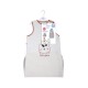 GIGOTEUSE 6/36M LAHLOU VELOURS RASE SANS MANCHES Sucre Orge
