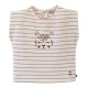 TEE SHIRT RAYE ELSIE  Sucre Orge