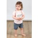 TSHIRT SHORT LILOU COURT BEBE Sucre Orge