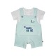 TSHIRT SALOPETTE LENY MAILLE COURT NAISSANCE Sucre Orge